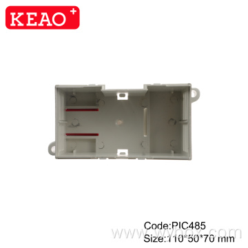 Din rail terminal block PIC485 industrial control box Din Rail electronic enclosure custom plastic enclosure with 110*50*70mm